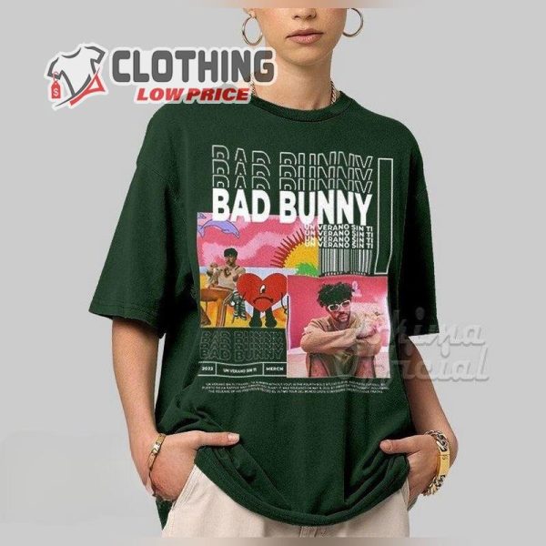 Vintage Bootleg Inspired Tee, Bad Bunny Vintage T-Shirt