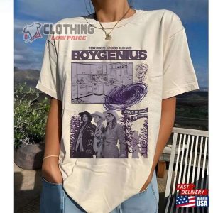 Vintage Boygenius Reset Concert Tour 2024 Shirt Boygenius Indie R