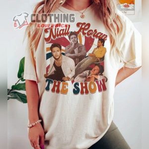 Vintage Niall Horan The Show Live On Tour 2024 Shirt Niall Horan Shirt The Show Tour 2024 Shir 3