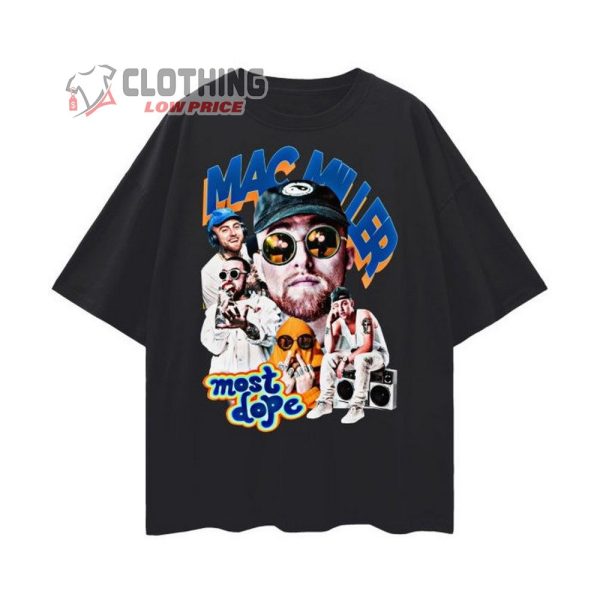 Mac Miller Bootleg T-Shirt, Vintage Retro Classic Tshirt, Rip Mac Miller, Streetwear Tee, Mac Miller Fan Gift