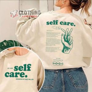 Mac Miller Self Care Shirt, Self Care By Mac Shirt, Circles Swimming, Self Care Music Shirt, Mac Miller Fan Gift