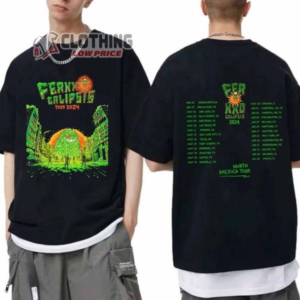 Ferxxo Calipsis World Tour 2024 Shirt, Ferxxo Calipsis Merch, Ferxxo Calipsis Tour Tee, Ferxxo Calipsis Fan Gift