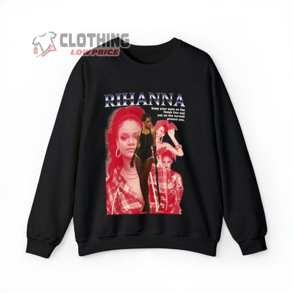 Rihanna 90S Vintage Sweatshirt, Rihanna Trending Tshirt, Bad Gal Riri Female Rapper Merch, Rihanna Shirt, Rihanna Fan Gift