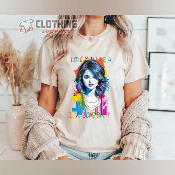 Selena Gomez Vintage Tour Merch, Selena Gomez Tour Shirt, Selena Gomez Merch, Selena Fan Shirt, Selena Tee Gift