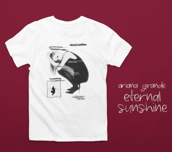 Eternal Sunshine Track List Album Shirt, Ariana Grande New Album Merch, Ariana Grande Fan Gift