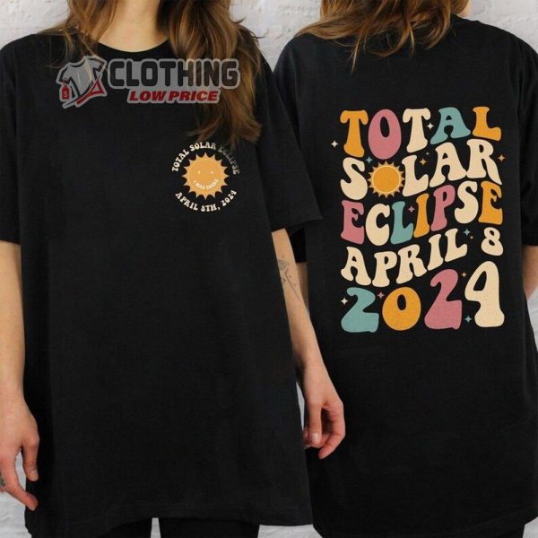 Solar Eclipse 2024 Shirt, April 8Th 2024 Shirt, Eclipse Event 2024 Shirt, Celestial Shirt, Gift For Eclipse Lover