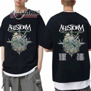 Alestorm Tour Of The Dead Marauder 2024 Shirt, Alestorm Band Shirt, Alestorm 2024 Concert Shirt, Tour Of The Dead Fan Gift