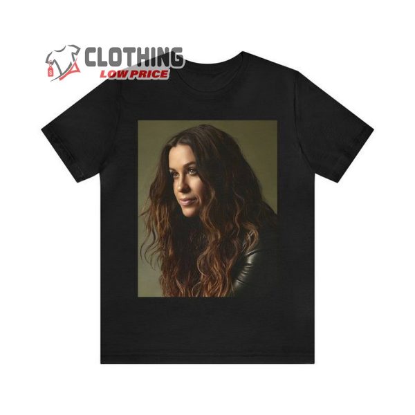 Alanis Morissette Retro T-Shirt Style, Vintage Photoshoot Bootleg