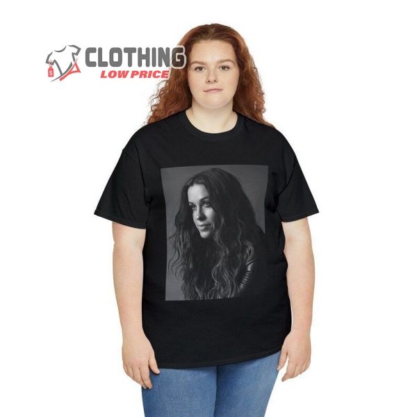 Alanis Morissette Retro T-Shirt Style, Vintage Photoshoot Bootleg