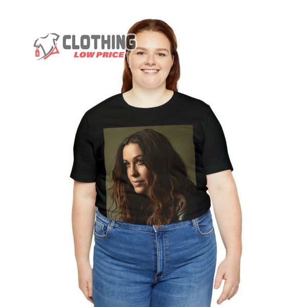 Alanis Morissette Retro T-Shirt Style, Vintage Photoshoot Bootleg