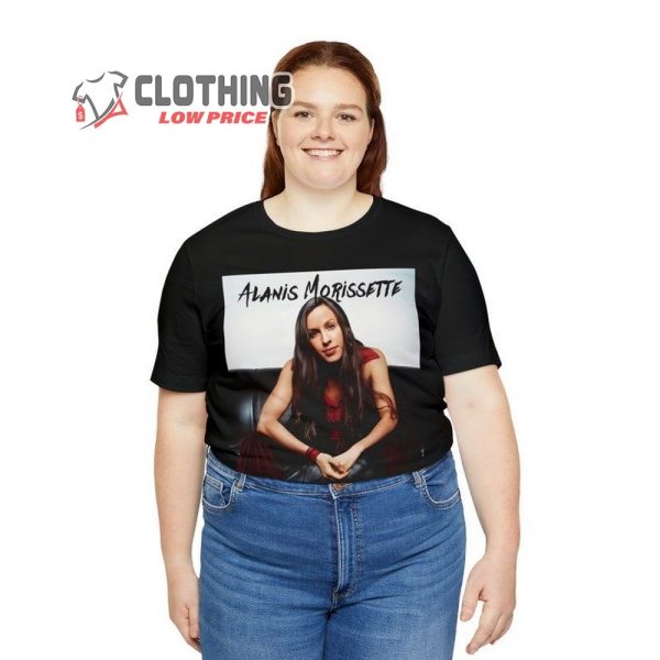Alanis Morissette Retro T-Shirt Style, Vintage Photoshoot Bootleg 90S Inspired, Aesthetic Graphic Tee, Gift For Fan, Pop Music T-Shirt1545864575_91
