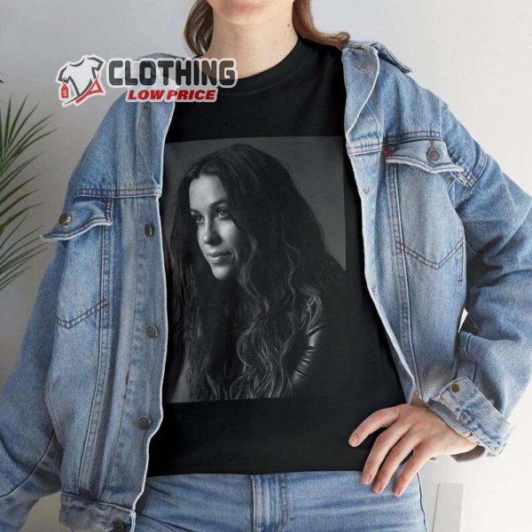 Alanis Morissette Retro T-Shirt Style, Vintage Photoshoot Bootleg