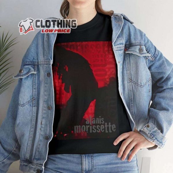 Alanis Morissette Retro T-Shirt Style, Vintage Photoshoot Bootleg 90S Inspired