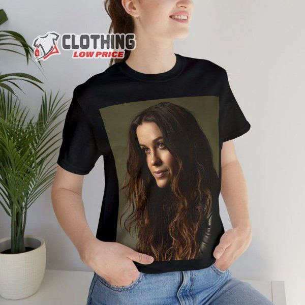 Alanis Morissette Retro T-Shirt Style, Vintage Photoshoot Bootleg