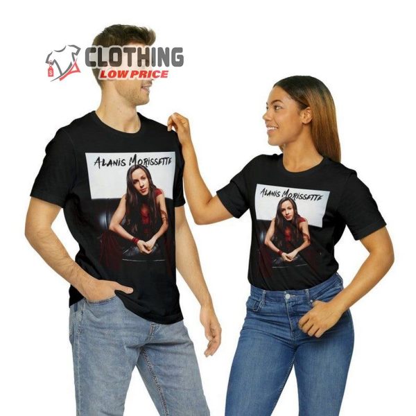 Alanis Morissette Retro T-Shirt Style, Vintage Photoshoot Bootleg 90S Inspired, Aesthetic Graphic Tee, Gift For Fan, Pop Music T-Shirt1545864575_91