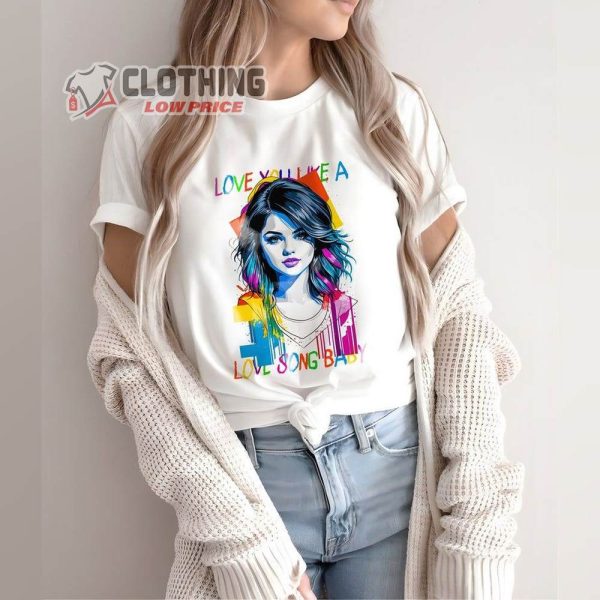 Selena Gomez Vintage Tour Merch, Selena Gomez Tour Shirt, Selena Gomez Merch, Selena Fan Shirt, Selena Tee Gift