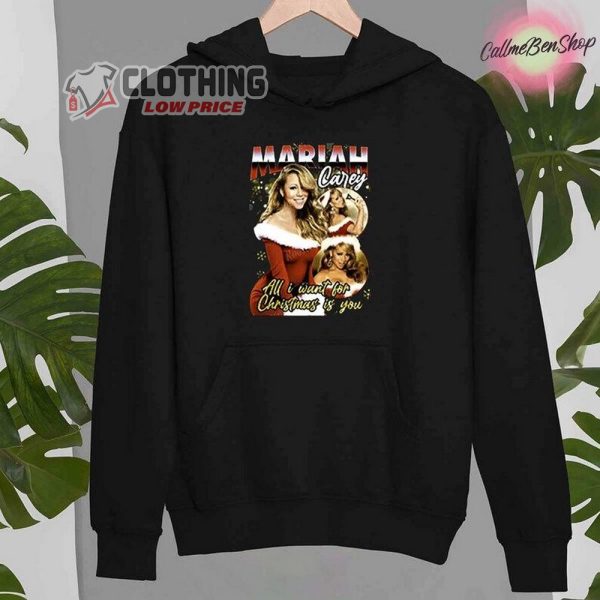 All I Want For Chrismas Mariah Carey Shirt, Mariah Carrey Merch, Mariah Tour Shirt, Mariah Fan Gift