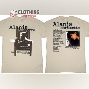 2024 Alanis Morissette Jugged Little Pill Tour T Shirt Alanis Morissette Tour 2024 1
