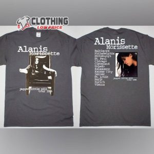 2024 Alanis Morissette Jugged Little Pill Tour T Shirt Alanis Morissette Tour 2024 2
