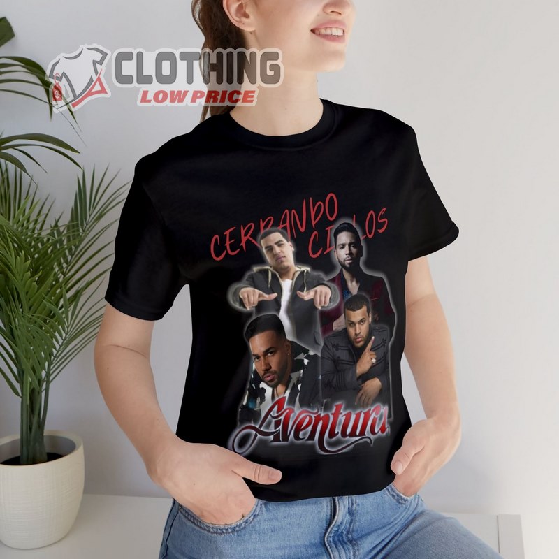 Aventura Concert 2024 Merch, 2024 Aventura Tour, Cerrando Ciclos Shirt