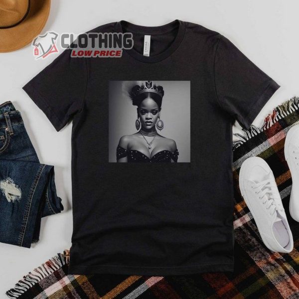 Queen Rihanna T-Shirt, Rihanna Merch, Rihanna Hiphop Tshirt, Rihanna Trending Shirt, Rihanna Shirt, Rihanna Fan Gift