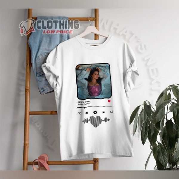 Limited Music Poster Shirt, Music Poster Album Cover Shirt, Single Soon Selena Gomez Fan Gift