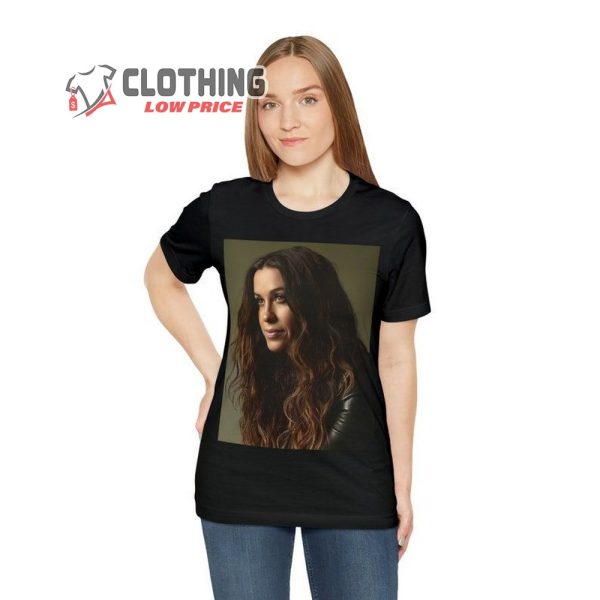 Alanis Morissette Retro T-Shirt Style, Vintage Photoshoot Bootleg