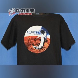 90S Alanis Morissette Jagged Little Pill  Album Ironic Alt Rock T-Shirt Large