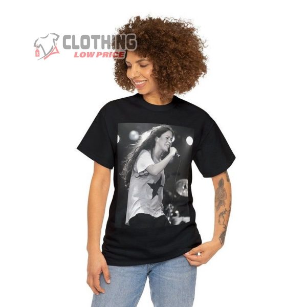 Alanis Morissette Retro T-Shirt Style, Vintage Photoshoot Bootleg 90S Inspired, Aesthetic Graphic Tee 2024