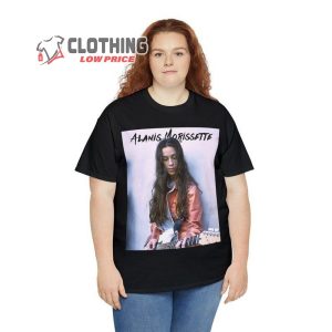 Alanis Morissette Retro T Shirt Style Vintage Photoshoot Bootleg 90S Inspired Music Tour 2