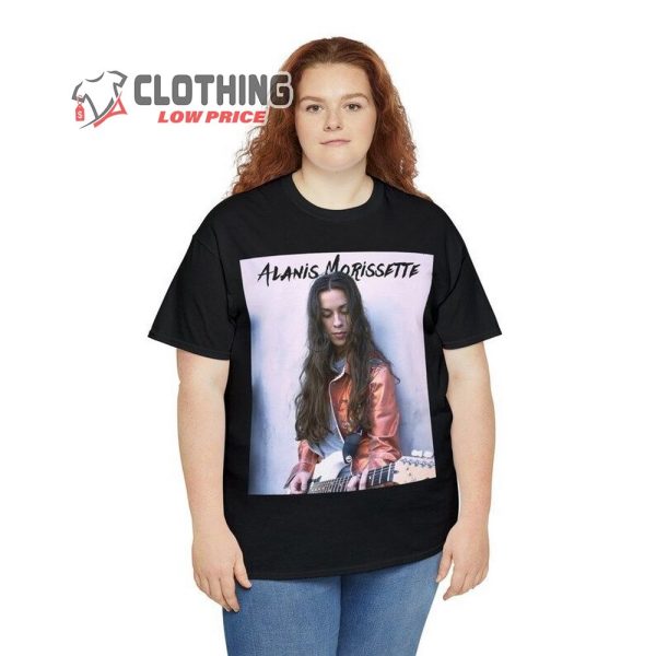 Alanis Morissette Retro T-Shirt Style, Vintage Photoshoot Bootleg 90S Inspired Music Tour