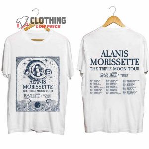 Alanis Morissette The Triple Moon Tour 2024 Shirt Alanis Morissette Fan Shirt 2
