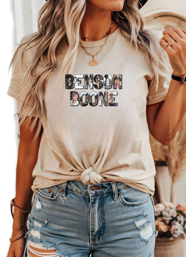 Benson Boone Shirt, Benson Boone Tour 2024 Shirt, Benson Boone Tickets Merch