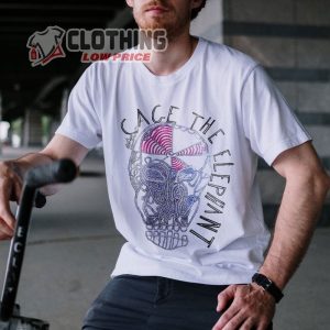Cage The Elephant Album Cover T- Shirt, Cage The Elephant Shirt, Cage The Elephant Tour, Cage The Elephant Album Covers Merch