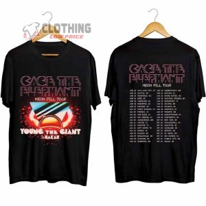 Cage the Elephant Neon Pill Tour 2024 Merch, Cage the Elephant Out Loud Shirt, Cage the Elephant Tour 2024 T-Shirt