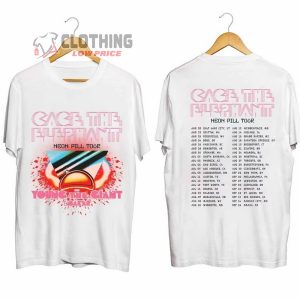 Cage the Elephant Neon Pill Tour 2024 Merch Cage the Elephant Out Loud Shirt Cage the Elephant Tour 2024 T Shirt 2