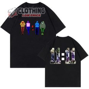 Chris Brown 1111 Album Merch T- Shirt, Chris Brown 2024 Tour Tee, Chris Brown T Shirt