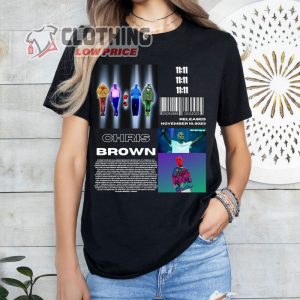 Chris Brown Album T- Shirt, 1111 Album T- Shirt, Chris Brown Merch, Chris Brown T- Shirt