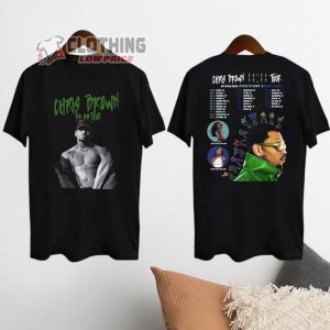 Chris Brown Concert 2024 Merch Chris Brown 11 11 Tour 2024 Graphic Shirt Chris Brown Tour Dates 2024 T Shirt