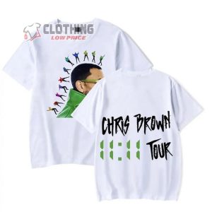 Chris Brown Unisex Shirt Chris Brown 11 11 Album Shirt Chris Brown Tour 2024 T Shirt