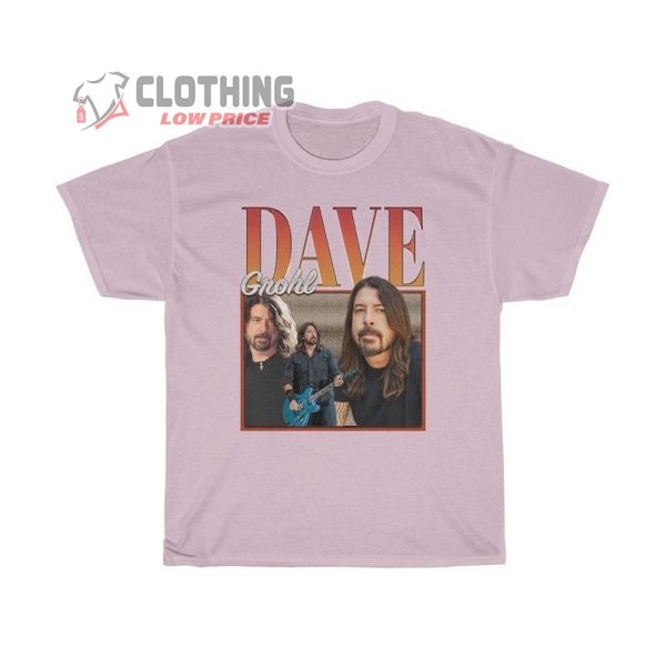 Dave Grohl Homage Shirt, Dave Grohl Fan Shirt, Dave Grohl Gift For Him Her Tees