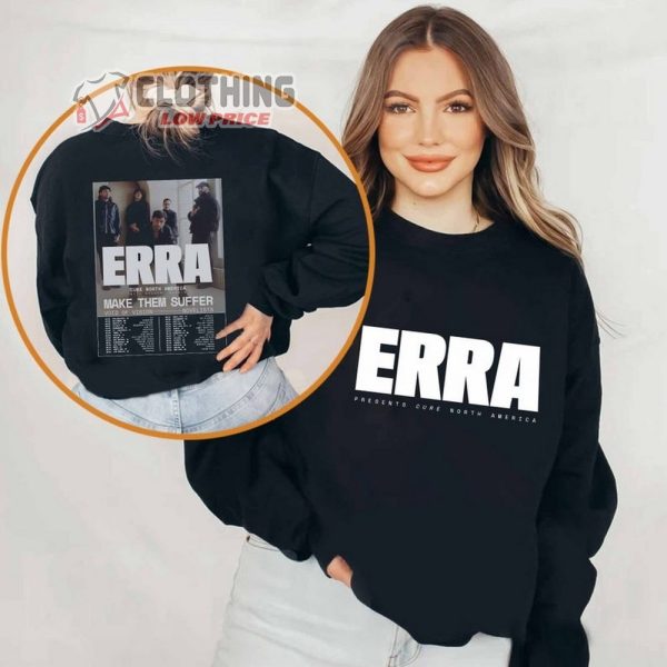 Erra Cure North American Tour 2024 Merch, Erra Tour Dates 2024 ...