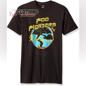 FEA Men’s Foo Fighters Adult Short Sleeve Music Tour 2024 T-Shirt