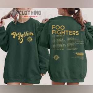 Foo Fighters Band Tour Us 2024 Shirt Foo Fighters World Tour 2024 Shirt 2