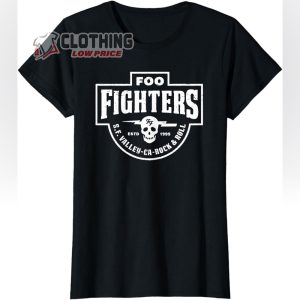 Foo Fighters Insignia T Shirt Music Tour 2024 2