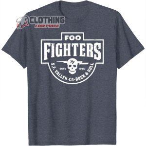 Foo Fighters Insignia T Shirt Music Tour 2024 3