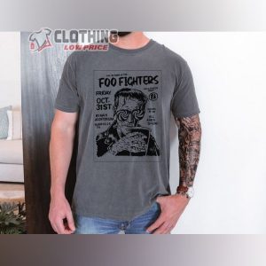 Foo Fighters Logo Rock Music by Rock Off Music Tour 2024 T-Shirt
