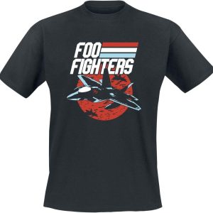 Foo Fighters Mens Jets Slim Fit T Shirt 1