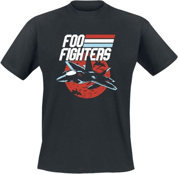 Foo Fighters Men’s Jets Slim Fit T-Shirt