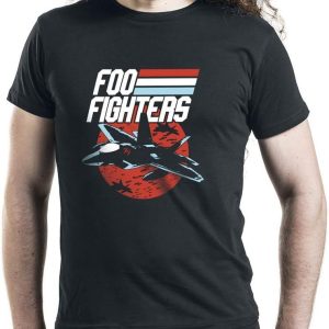 Foo Fighters Mens Jets Slim Fit T Shirt 3